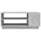 vidaXL Coffee Table Concrete Grey 102x55x43 cm Engineered Wood