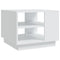 vidaXL Coffee Table White 55x55x43 cm Engineered Wood
