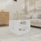 vidaXL Coffee Table White 55x55x43 cm Engineered Wood