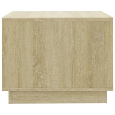 vidaXL Coffee Table Sonoma Oak 55x55x43 cm Engineered Wood