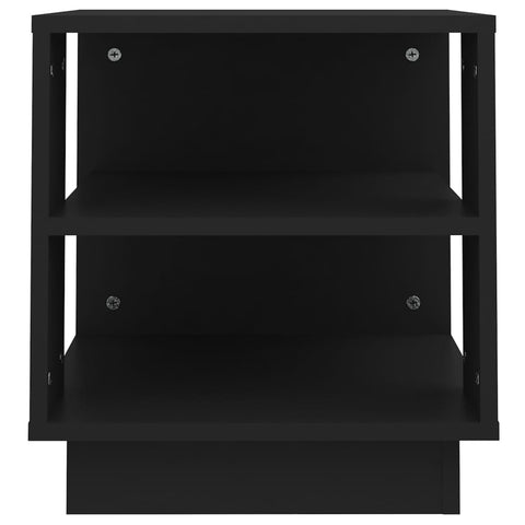vidaXL Coffee Table Black 40x40x43 cm Engineered Wood