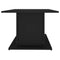 vidaXL Coffee Table Black 102x55.5x40 cm Engineered Wood