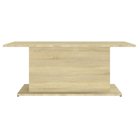 vidaXL Coffee Table Sonoma Oak 102x55.5x40 cm Engineered Wood