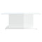 vidaXL Coffee Table High Gloss White 102x55.5x40 cm Engineered Wood