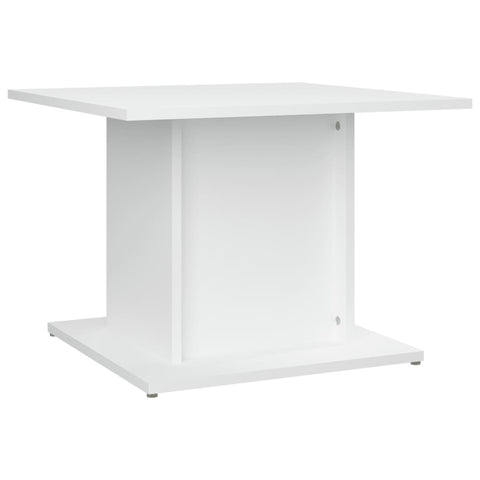 vidaXL Coffee Table White 55.5x55.5x40 cm Engineered Wood