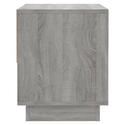 vidaXL Bedside Cabinet Grey Sonoma 45x34x44 cm Engineered Wood