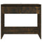vidaXL Console Table Smoked Oak 89x41x76.5 cm Engineered Wood