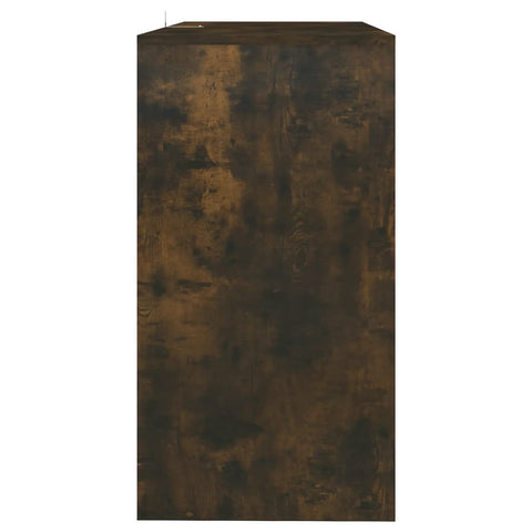 vidaXL Console Table Smoked Oak 89x41x76.5 cm Engineered Wood