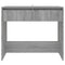 vidaXL Console Table Grey Sonoma 89x41x76.5 cm Engineered Wood