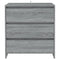 vidaXL Sideboard Grey Sonoma 70x41x75 cm Engineered Wood