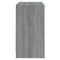 vidaXL Sideboard Grey Sonoma 70x41x75 cm Engineered Wood