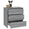 vidaXL Sideboard Grey Sonoma 70x41x75 cm Engineered Wood