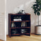 vidaXL Sideboard Smoked Oak 70x40.5x75 cm Engineered Wood