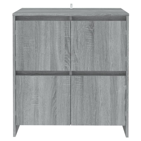 vidaXL Sideboard Grey Sonoma 70x41x75 cm Engineered Wood