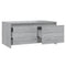 vidaXL Coffee Table Grey Sonoma 90x50x41.5 cm Engineered Wood
