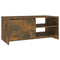 vidaXL Coffee Table Smoked Oak 102x50x45 cm Engineered Wood