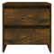 vidaXL Bedside Cabinets 2 pcs Smoked Oak 45x34.5x44.5 cm Engineered Wood