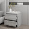 vidaXL Bedside Cabinet Grey Sonoma 45x34.5x44.5 cm Engineered Wood