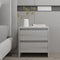 vidaXL Bedside Cabinet Grey Sonoma 45x34.5x44.5 cm Engineered Wood