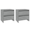 vidaXL Bedside Cabinets 2 pcs Grey Sonoma 45x34.5x44.5 cm Engineered Wood
