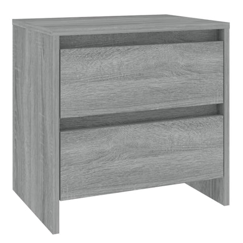 vidaXL Bedside Cabinets 2 pcs Grey Sonoma 45x34.5x44.5 cm Engineered Wood