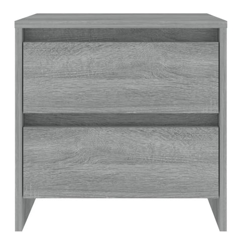vidaXL Bedside Cabinets 2 pcs Grey Sonoma 45x34.5x44.5 cm Engineered Wood