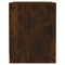 vidaXL Bedside Cabinets 2 pcs Smoked Oak 45x34x44.5 cm Engineered Wood