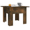 vidaXL Coffee Table Smoked Oak 55x55x42 cm Engineered Wood