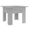 vidaXL Coffee Table Grey Sonoma 55x55x42 cm Engineered Wood