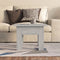 vidaXL Coffee Table Grey Sonoma 55x55x42 cm Engineered Wood