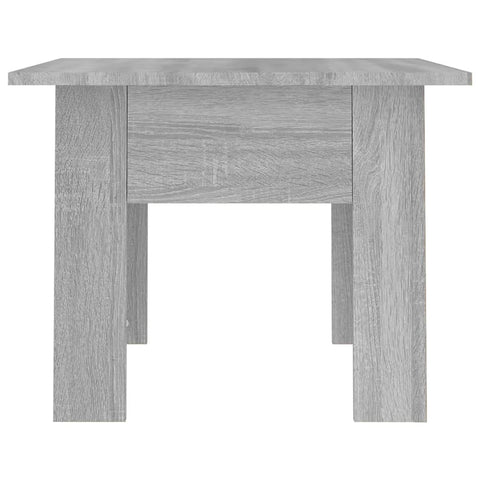 vidaXL Coffee Table Grey Sonoma 55x55x42 cm Engineered Wood