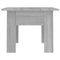 vidaXL Coffee Table Grey Sonoma 55x55x42 cm Engineered Wood
