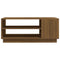 vidaXL Coffee Table Brown Oak 102x55x43 cm Engineered Wood