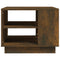 vidaXL Coffee Table Smoked Oak 55x55x43 cm Engineered Wood