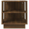 vidaXL Coffee Table Brown Oak 40x40x43 cm Engineered Wood