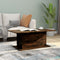 vidaXL Coffee Table Smoked Oak 102x55.5x40 cm Engineered Wood