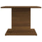 vidaXL Coffee Table Brown Oak 55.5x55.5x40 cm Engineered Wood