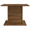 vidaXL Coffee Table Brown Oak 55.5x55.5x40 cm Engineered Wood