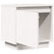 vidaXL Bedside Cabinet White 40x30x40 cm Solid Wood Pine
