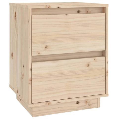 vidaXL Bedside Cabinets 2 pcs 40x35x50 cm Solid Wood Pine
