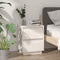 vidaXL Bedside Cabinets 2 pcs White 40x35x50 cm Solid Wood Pine