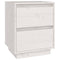 vidaXL Bedside Cabinets 2 pcs White 40x35x50 cm Solid Wood Pine