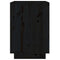 vidaXL Bedside Cabinets 2 pcs Black 40x35x50 cm Solid Wood Pine