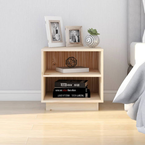 vidaXL Bedside Cabinets 2 pcs 40x34x40 cm Solid Wood Pine