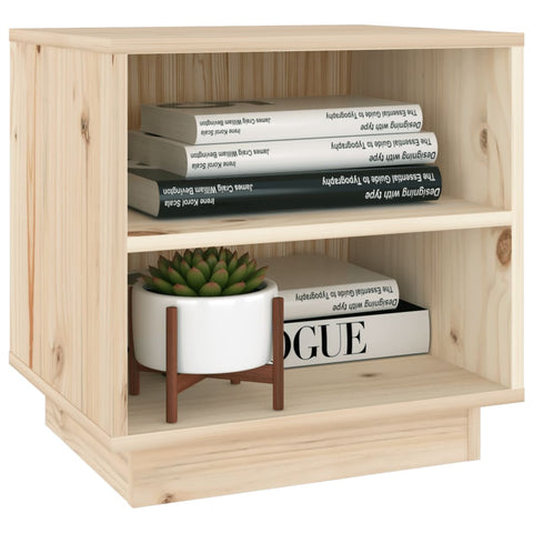 vidaXL Bedside Cabinets 2 pcs 40x34x40 cm Solid Wood Pine