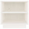vidaXL Bedside Cabinets 2 pcs White 40x34x40 cm Solid Wood Pine