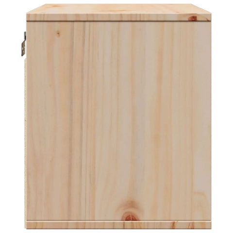 vidaXL Wall Cabinet 45x30x35 cm Solid Pinewood
