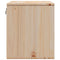 vidaXL Wall Cabinet 45x30x35 cm Solid Pinewood