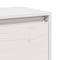 vidaXL Wall Cabinets 2 pcs White 45x30x35 cm Solid Pinewood