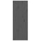 vidaXL Wall Cabinet Grey 30x30x80 cm Solid Wood Pine